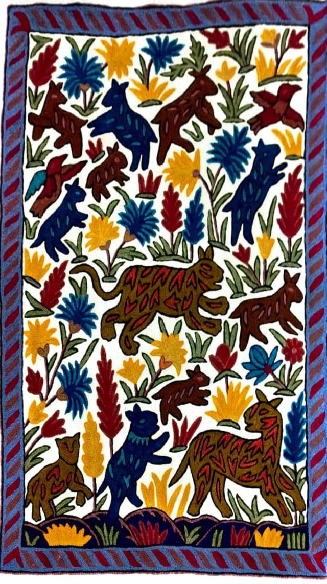 Chainstitch Wall Hanging Design