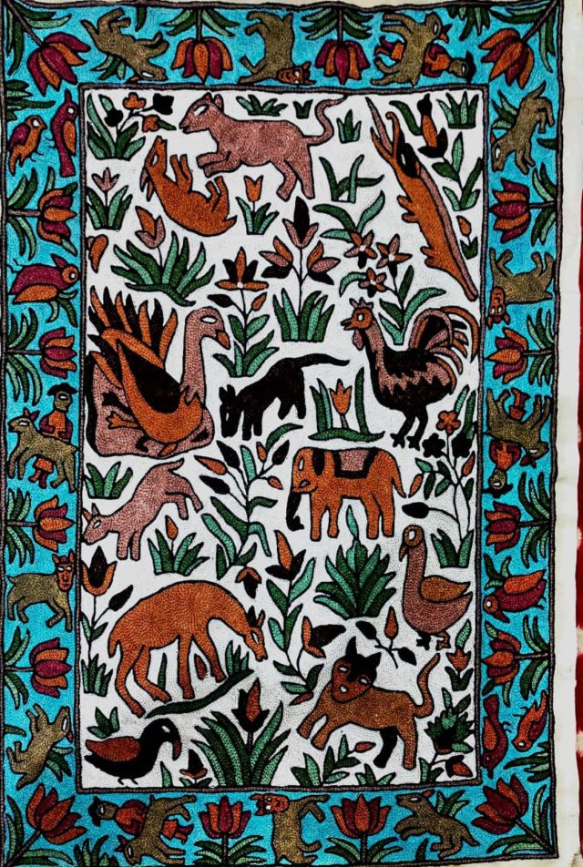 Chainstitch Wall Hanging Design